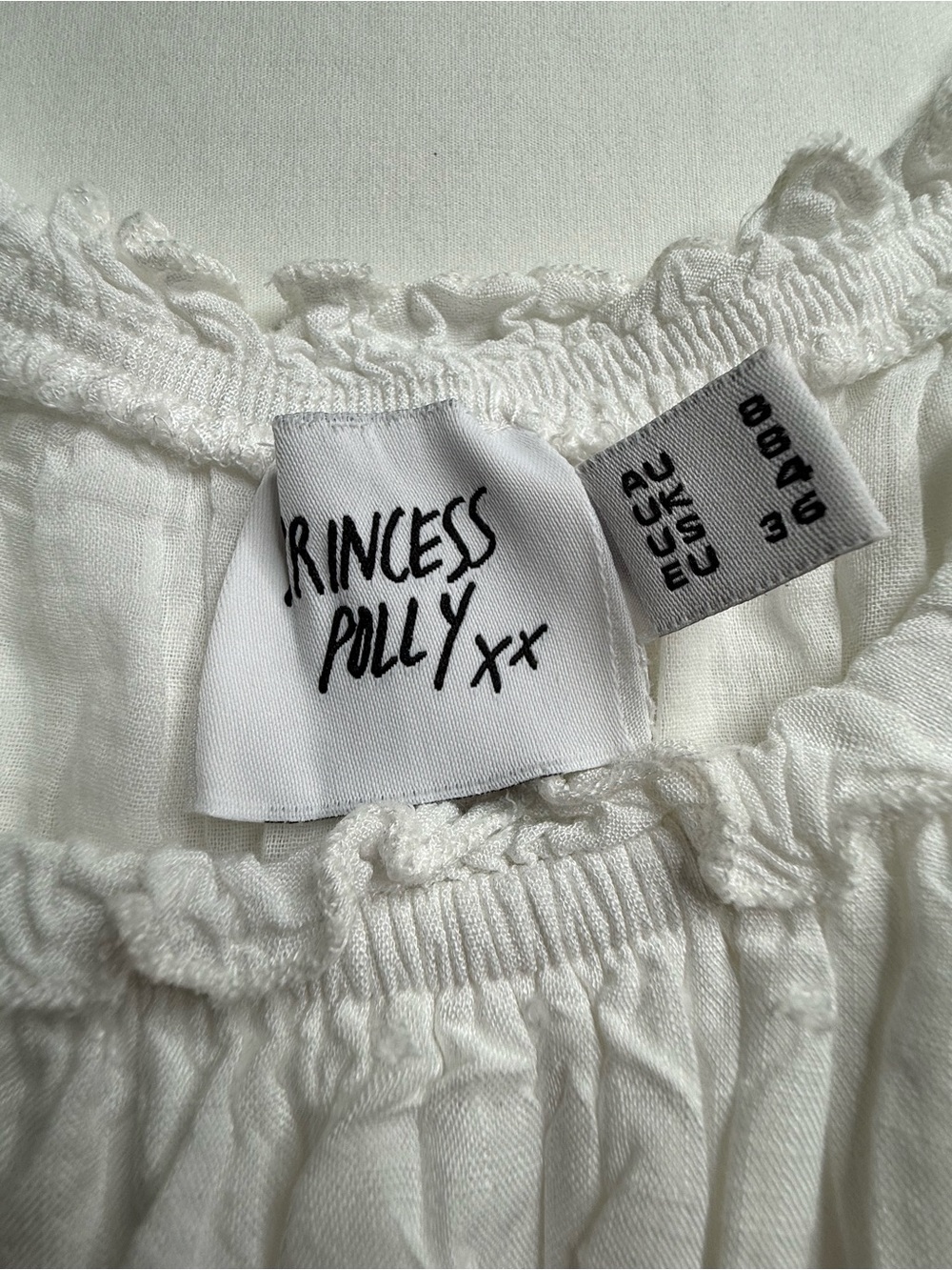 Princess Polly White Ruffled High-Low Sundress - Picture 6 of 6
